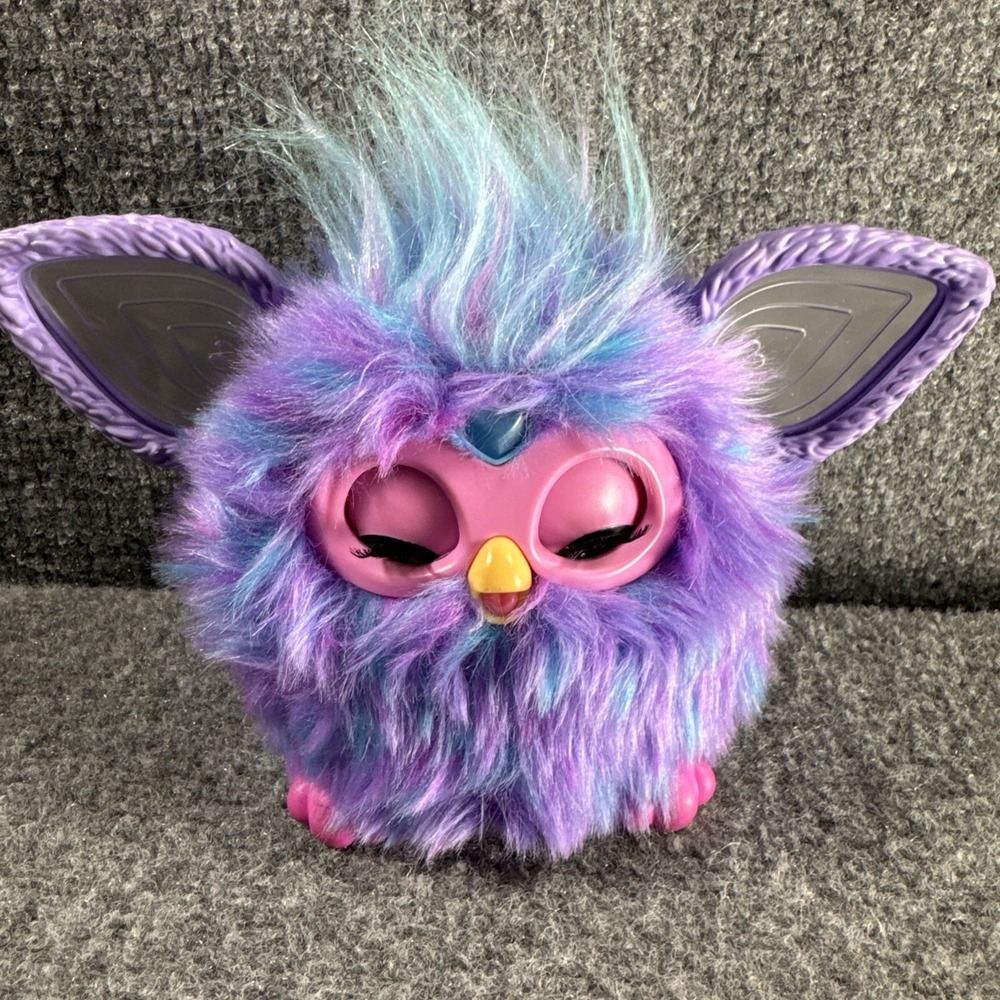 Furby Purple‎ Plush Interactive Electronic Pet Toy 2023 Hasbro Tested Works